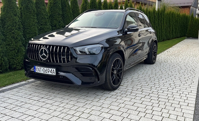 Mercedes-Benz GLE cena 296800 przebieg: 37000, rok produkcji 2022 z Leśnica małe 106